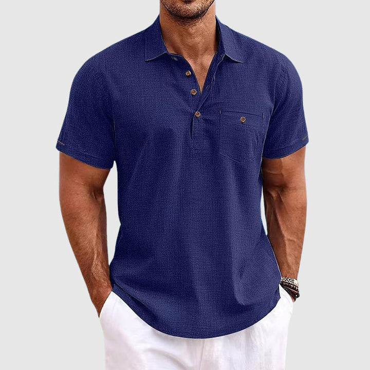 ENRICO | POLO ELEGANTE CON TASCHINO