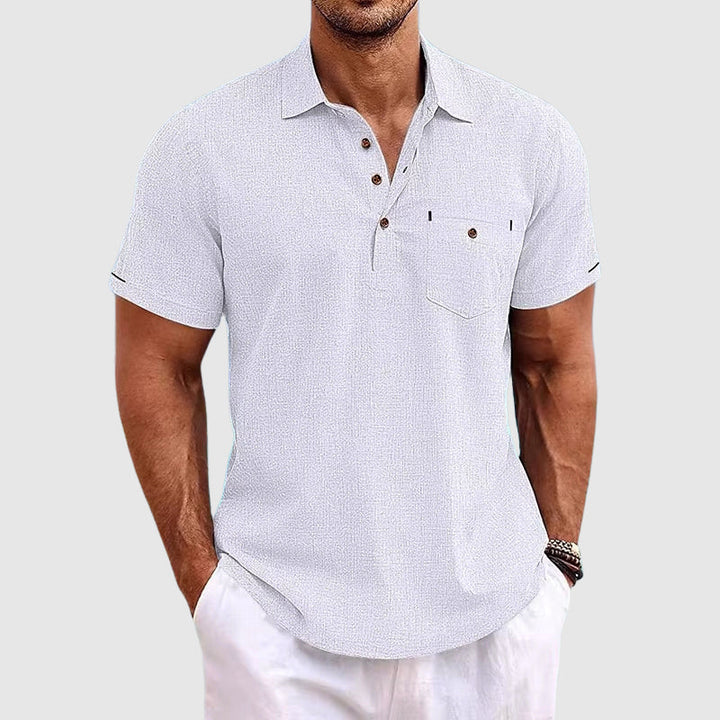 ENRICO | POLO ELEGANTE CON TASCHINO