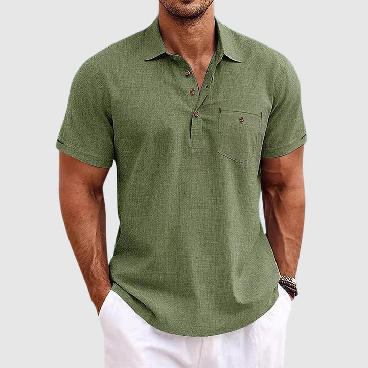 ENRICO | POLO ELEGANTE CON TASCHINO