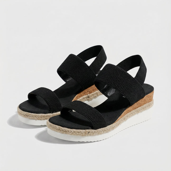 ELENA | SANDALI COMFORT CON FASCE ELASTICHE