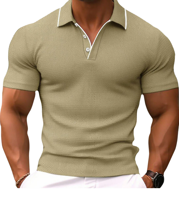 NICO | POLO PREMIUM TESTURIZZATA