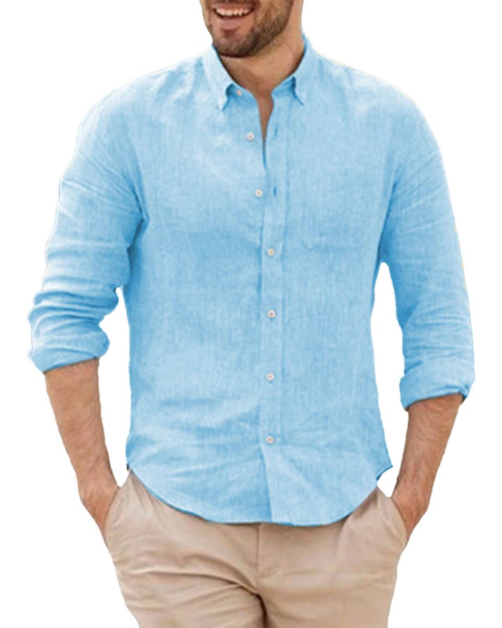 GIORGIO | CAMICIA IN LINO ELEGANTE PREMIUM