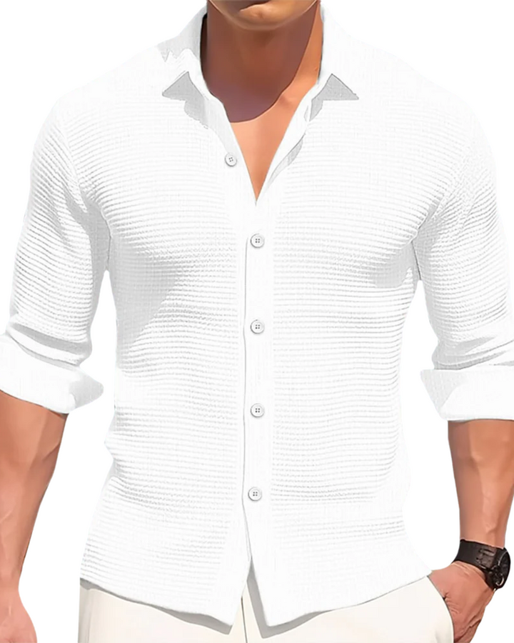 ANDREA | CAMICIA TESTURIZZATA ELEGANTE PREMIUM