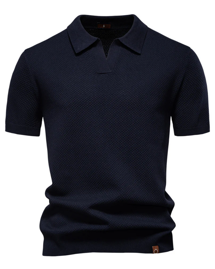 GABRIELE | POLO PREMIUM IN MAGLIA TESTURIZZATA