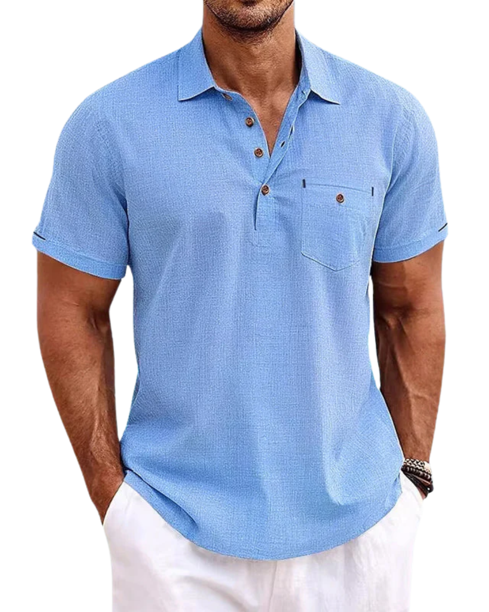 ENRICO | POLO ELEGANTE CON TASCHINO