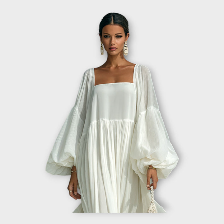 SERENA | ABITO LUNGO BOHO ELEGANTE