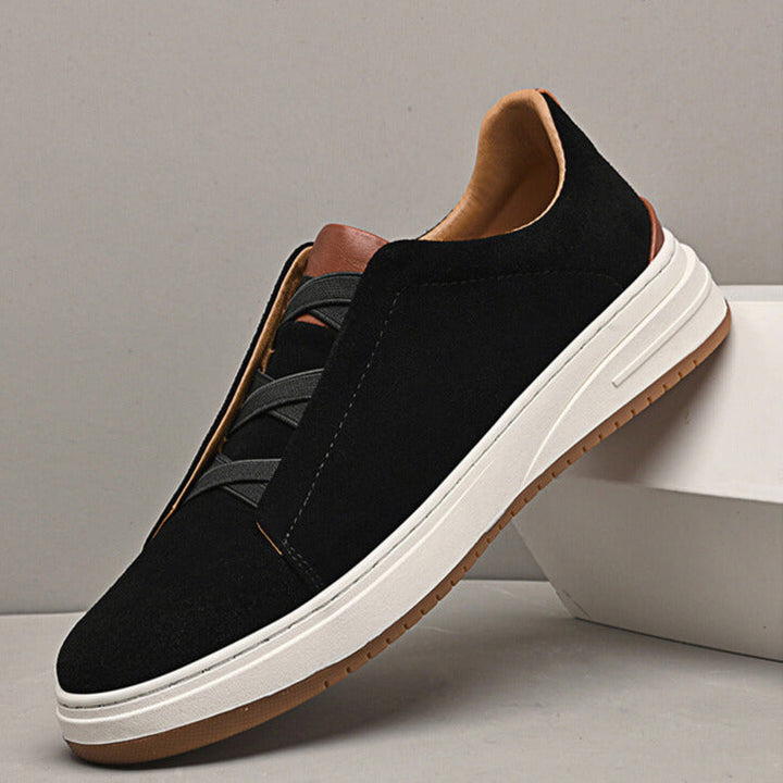 FEDERICO | SCARPE CASUAL EFFETTO CAMOSCIO