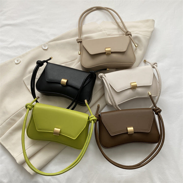 KIARA | BORSA A SPALLA MINIMAL DAL DESIGN SCULTOREO