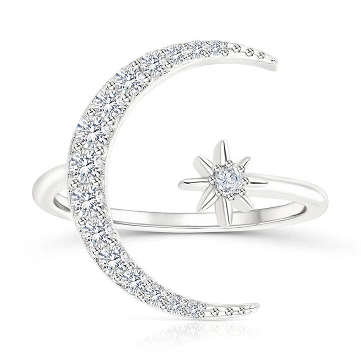 LUNARIA | ANELLO LUNA E STELLA