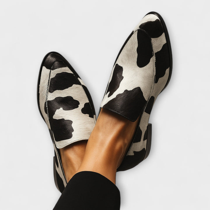 GIULIA | MOCASSINI ELEGANTI ANIMALIER
