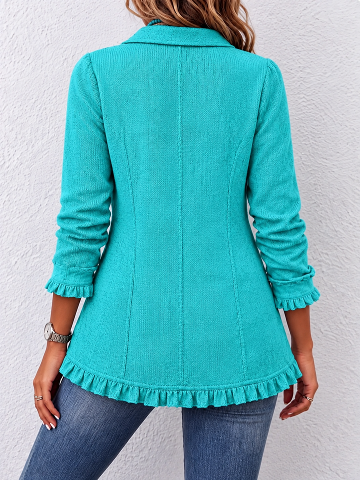 Caraibi | Giacca in Maglia Turchese