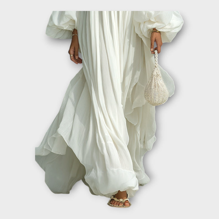 SERENA | ABITO LUNGO BOHO ELEGANTE