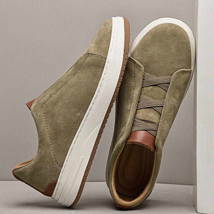 FEDERICO | SCARPE CASUAL EFFETTO CAMOSCIO
