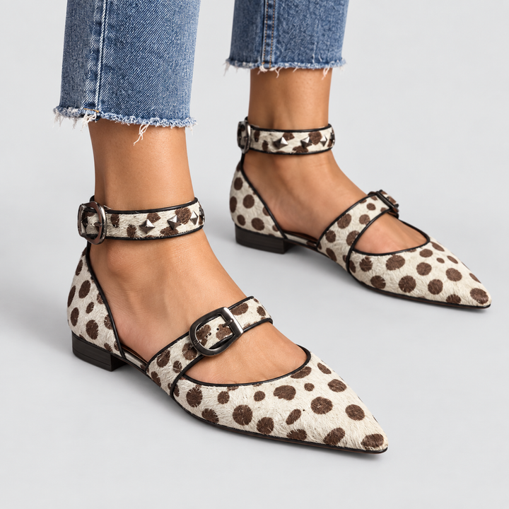 Concetta | Mary janes con borchie