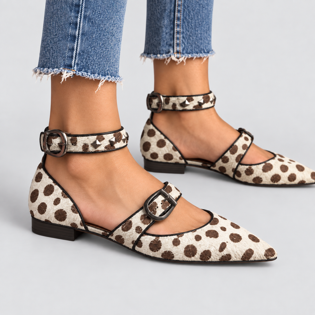Concetta | Mary janes con borchie