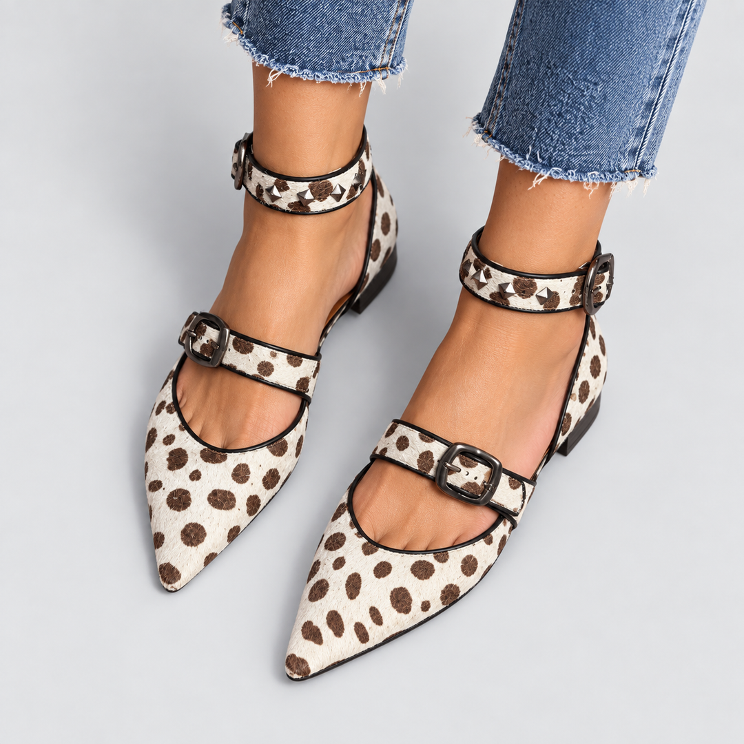 Concetta | Mary janes con borchie