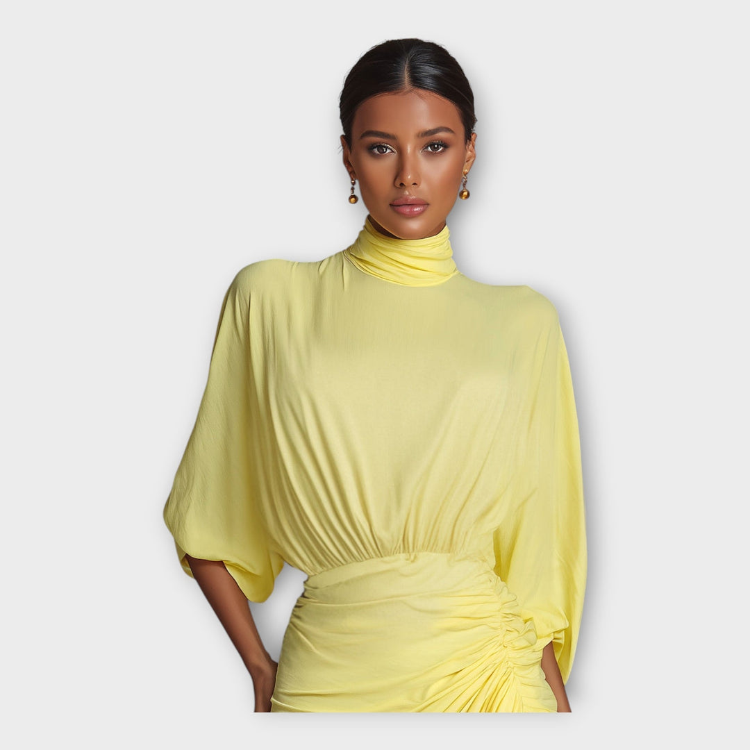 LUCIA | ABITO LUNGO DRAPPEGGIATO ELEGANTE