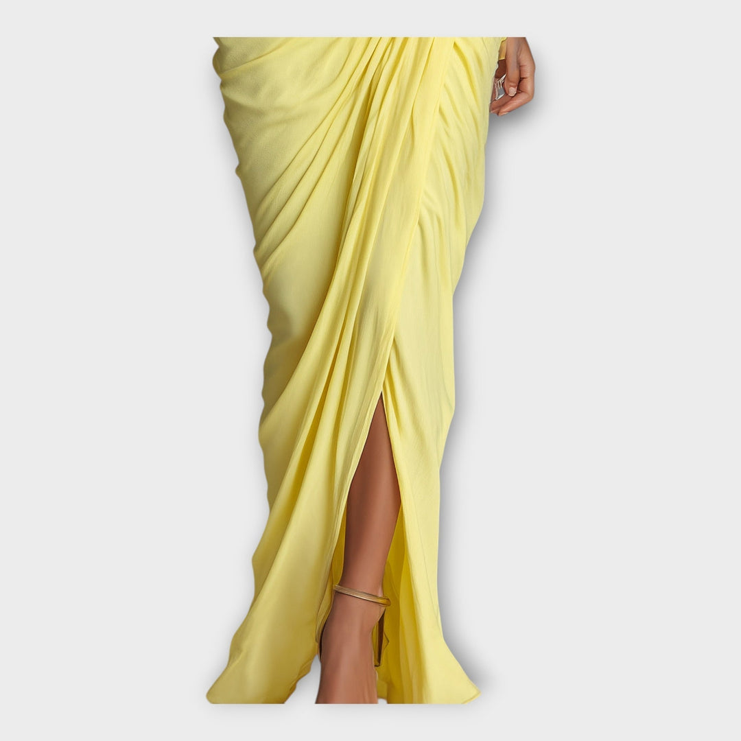 LUCIA | ABITO LUNGO DRAPPEGGIATO ELEGANTE