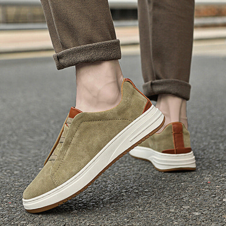 FEDERICO | SCARPE CASUAL EFFETTO CAMOSCIO