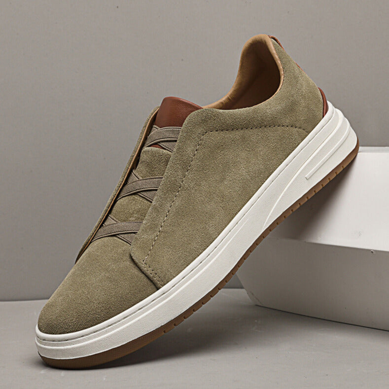FEDERICO | SCARPE CASUAL EFFETTO CAMOSCIO