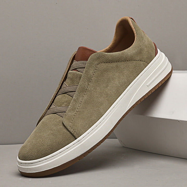 FEDERICO | SCARPE CASUAL EFFETTO CAMOSCIO