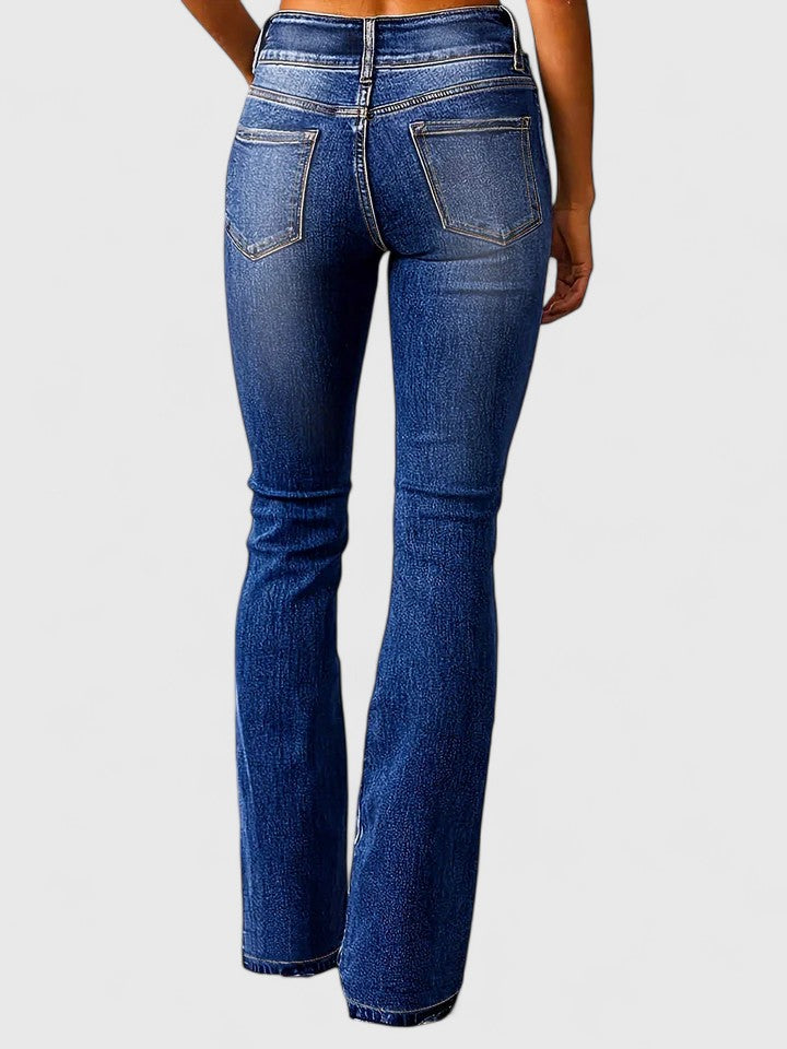 VITTORIA | JEANS FLARE A VITA ALTA