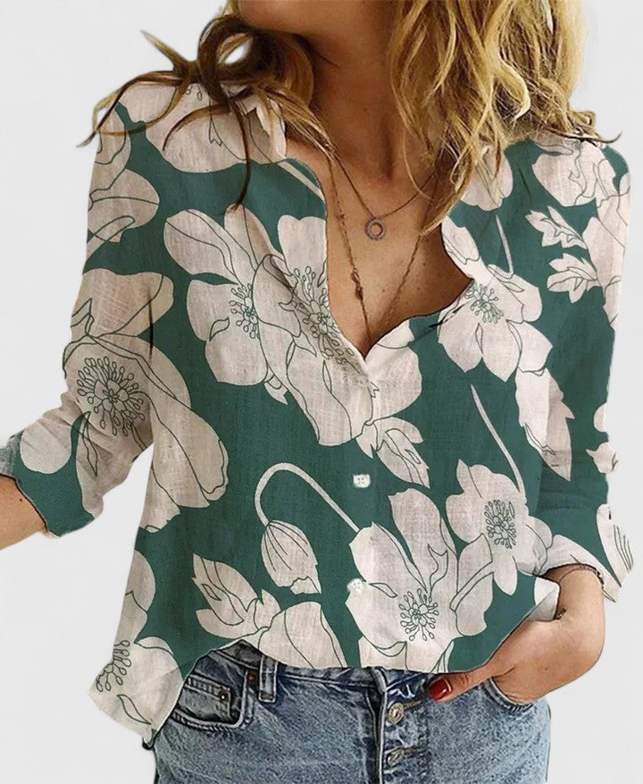 LIVIA | BLUSA ELEGANTE CON BOTTONI