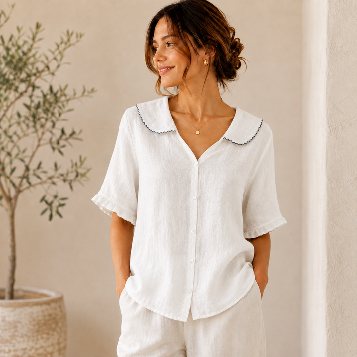 GIULIA | BLUSA IN LINO VINTAGE