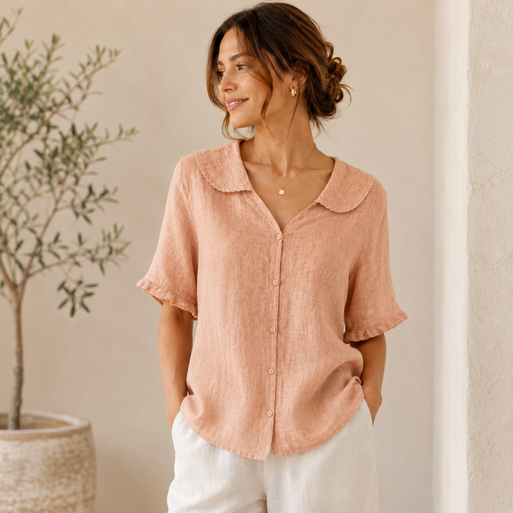 GIULIA | BLUSA IN LINO VINTAGE