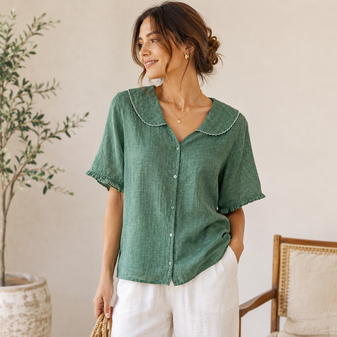 GIULIA | BLUSA IN LINO VINTAGE