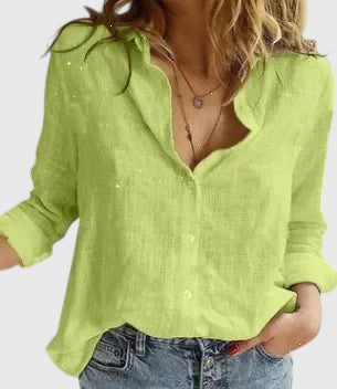 LIVIA | BLUSA ELEGANTE CON BOTTONI