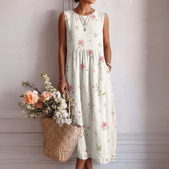 Giulia | Abito Midi Floreale