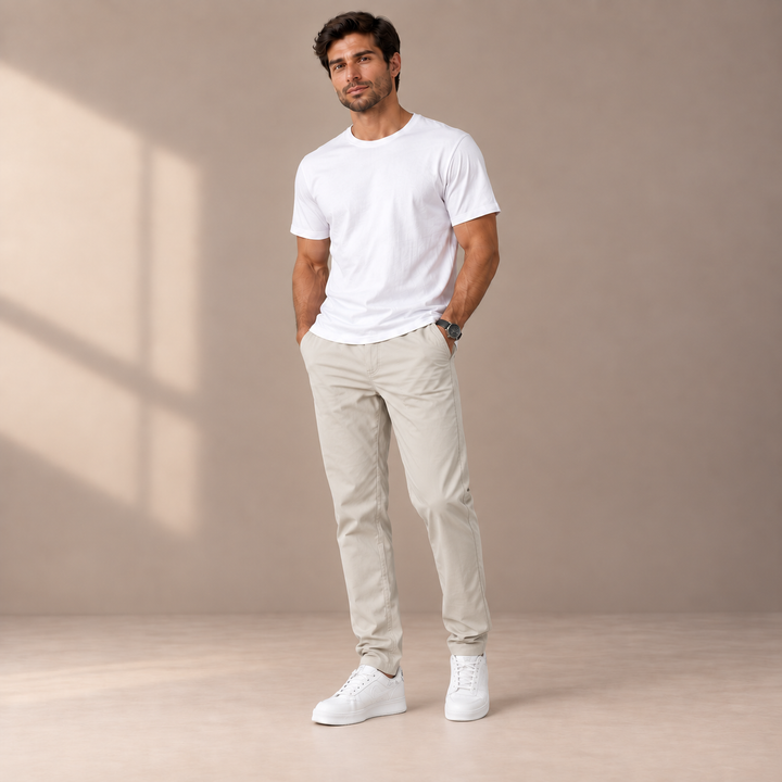 LORIS | PANTALONI CHINO ELEGANTI MODERNI