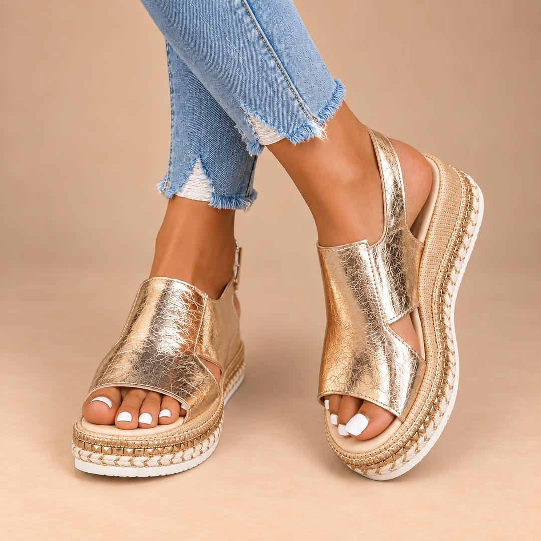 LYSARA | SANDALI PLATFORM GLAM COMFORT