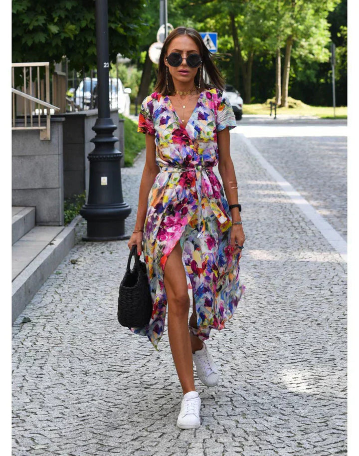YARA | ABITO ELEGANTE INCROCIATO