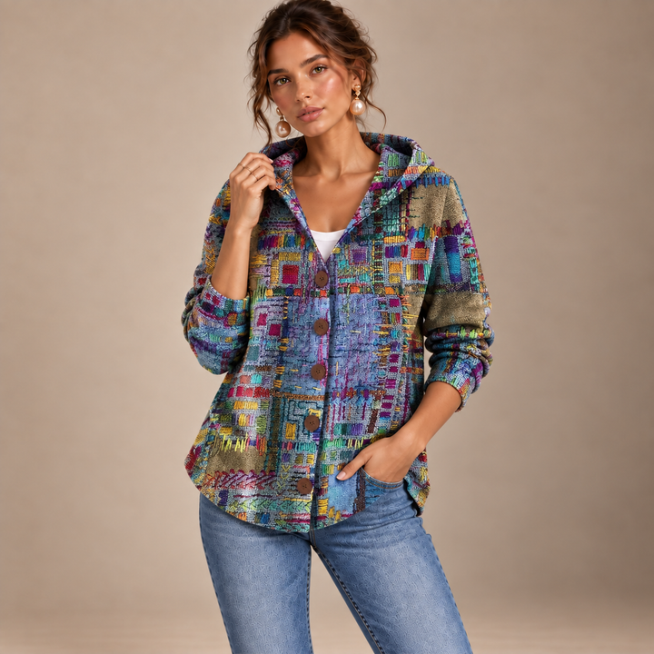 Opal | Camicia con Cappuccio Artistica