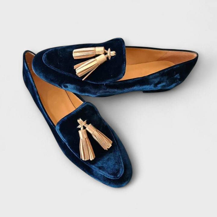 Quinnlyn | Mocassini vintage con frange