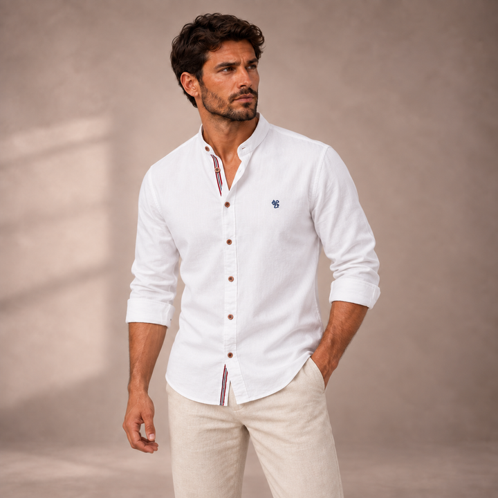 ROBERTO | CAMICIA COREANA ELEGANTE PREMIUM