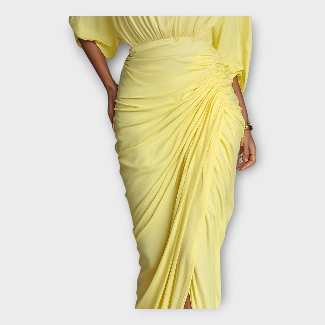 LUCIA | ABITO LUNGO DRAPPEGGIATO ELEGANTE