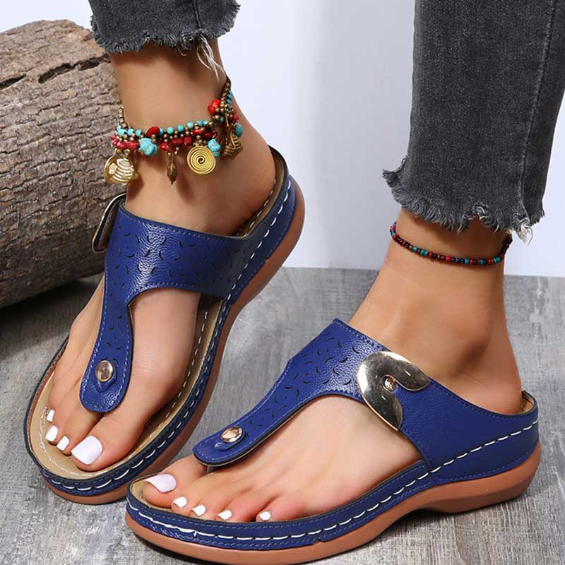 ZAHRA | SANDALI ORTOPEDICI COMFORT CON FASCIA A INFRADITO