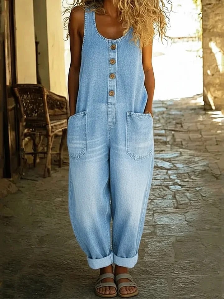 ELENA | TUTA IN DENIM DALLO STILE URBAN CHIC