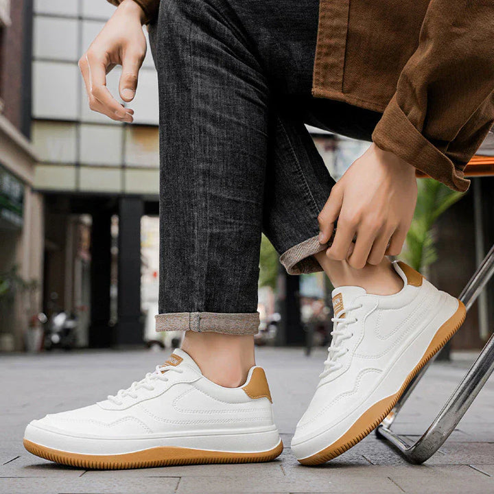 ALESSIO | SNEAKERS MINIMAL CON DETTAGLI A CONTRASTO