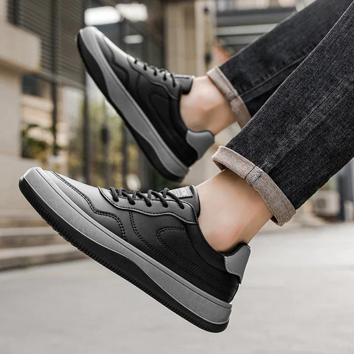 ALESSIO | SNEAKERS MINIMAL CON DETTAGLI A CONTRASTO