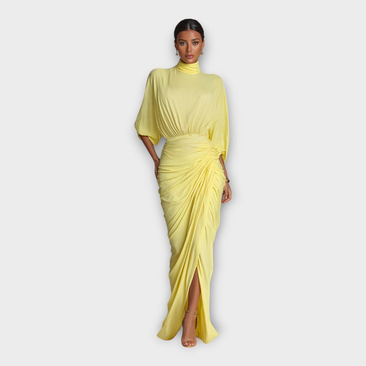 LUCIA | ABITO LUNGO DRAPPEGGIATO ELEGANTE