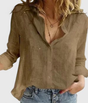 LIVIA | BLUSA ELEGANTE CON BOTTONI