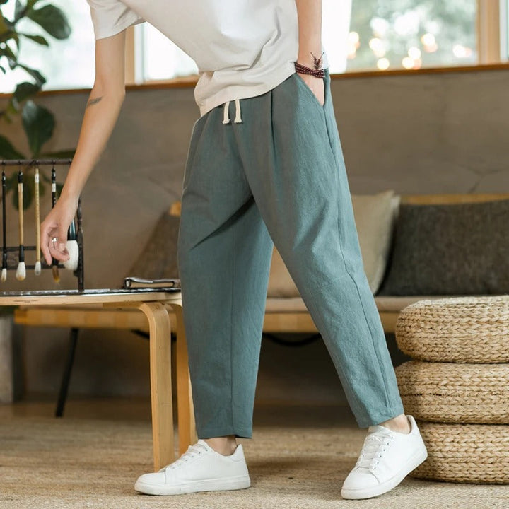 DIEGO | PANTALONI IN LINO RELAX