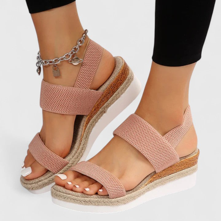 ELENA | SANDALI COMFORT CON FASCE ELASTICHE