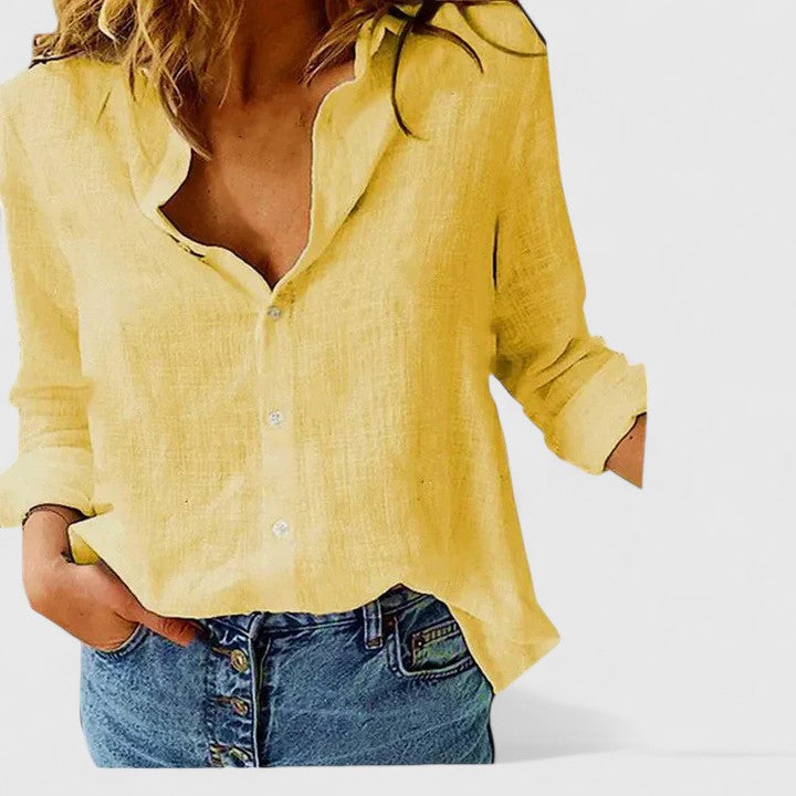 LIVIA | BLUSA ELEGANTE CON BOTTONI